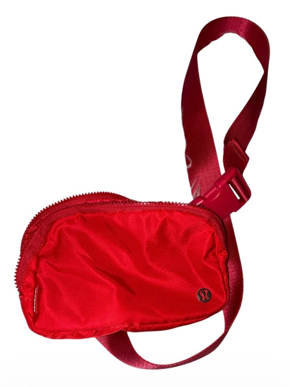 Like New Lululemon athletica Bright Red Crossbody/Belt Bag